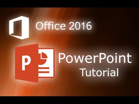 powerpoint 2016 tutorials for beginners